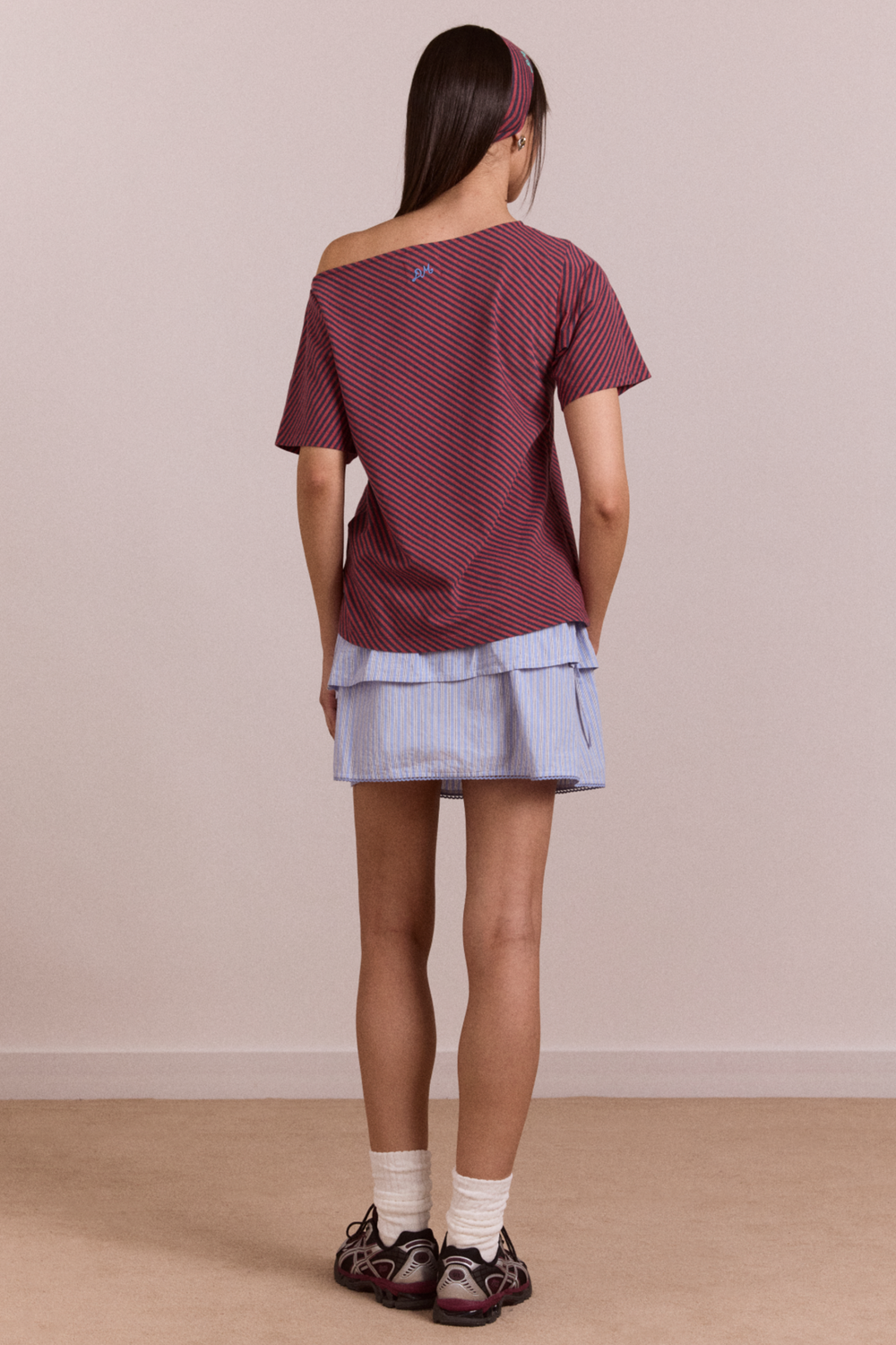 reece tee - red stripe