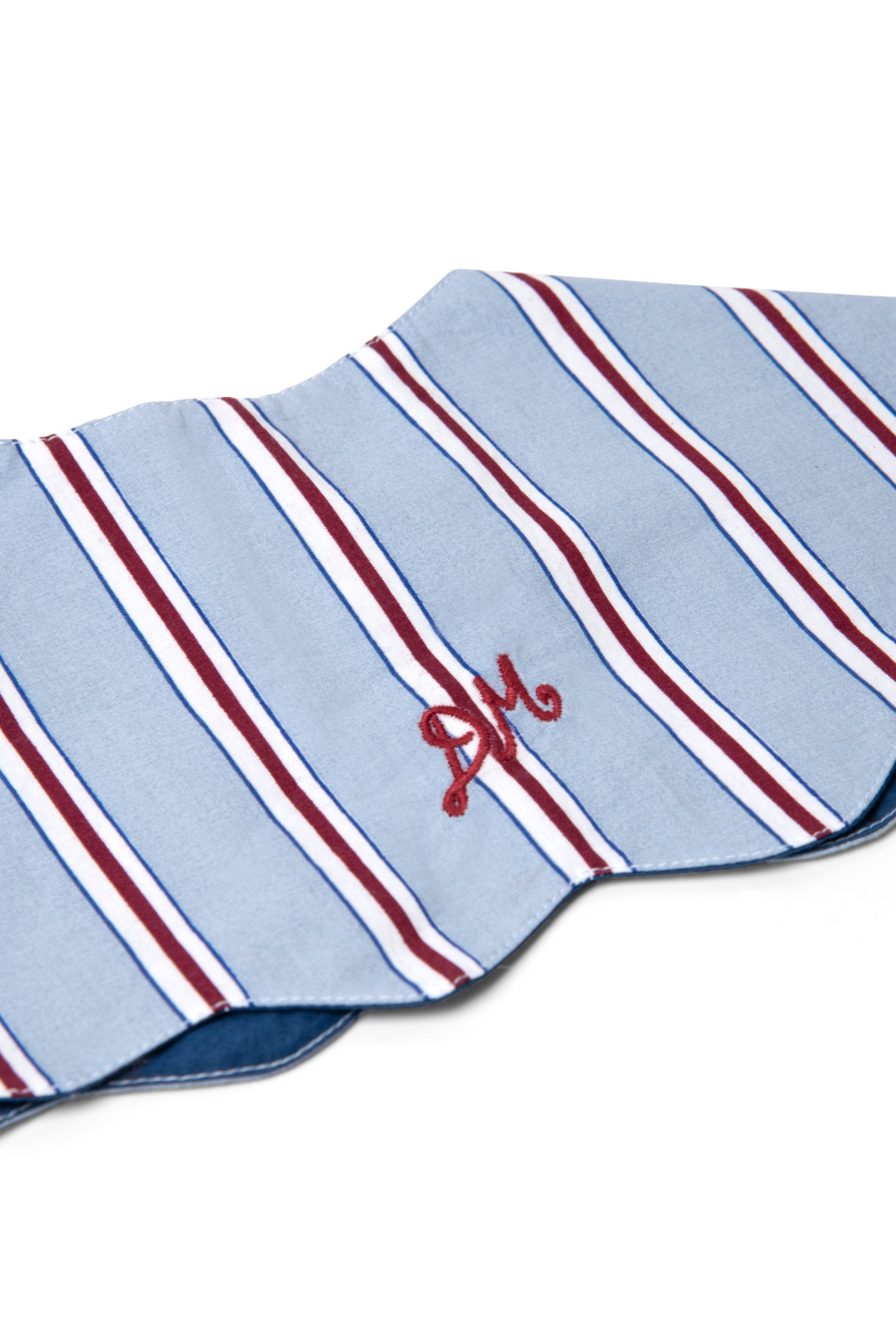 blue stripe dog collar