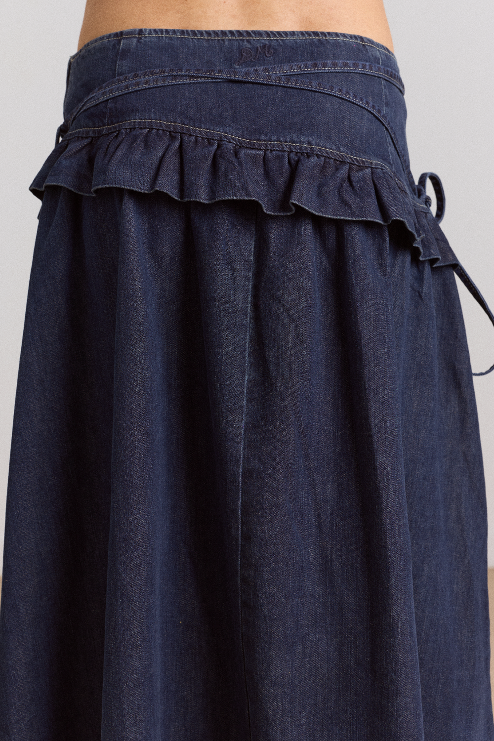 Bellamie Skirt - Dark Indigo – Damson Madder Bellamie Skirt - Dark Indigo – Damson Madder