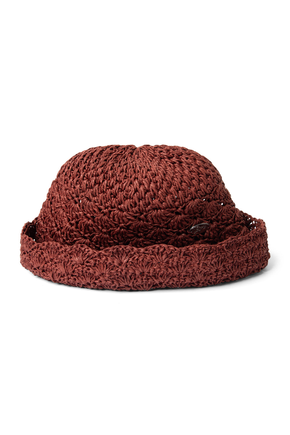 Raffia Tulip Bucket Hat - Rust – Damson Madder