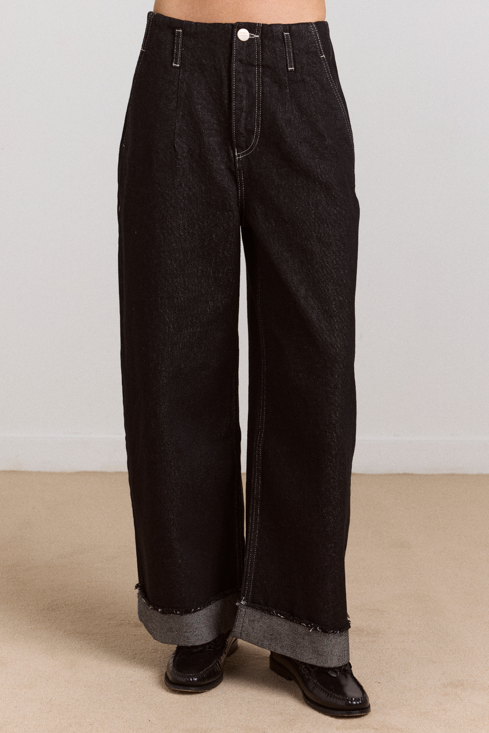 loose fit pascal jeans - black wash