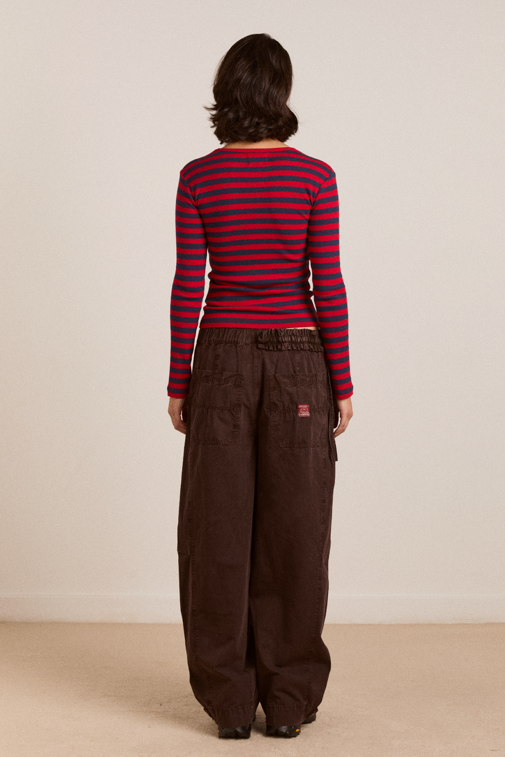liv trouser - coffee bean