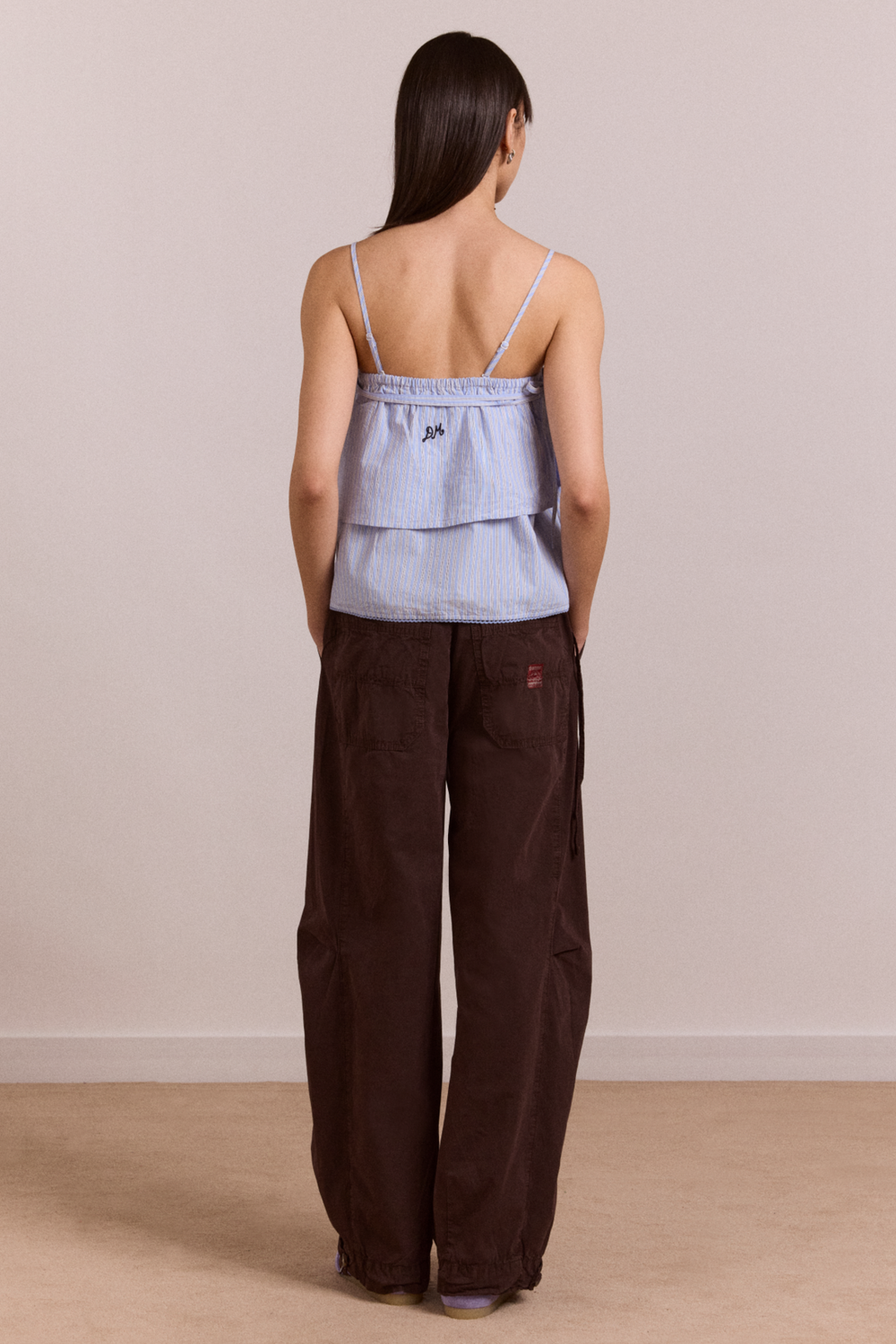 liv trouser - coffee bean