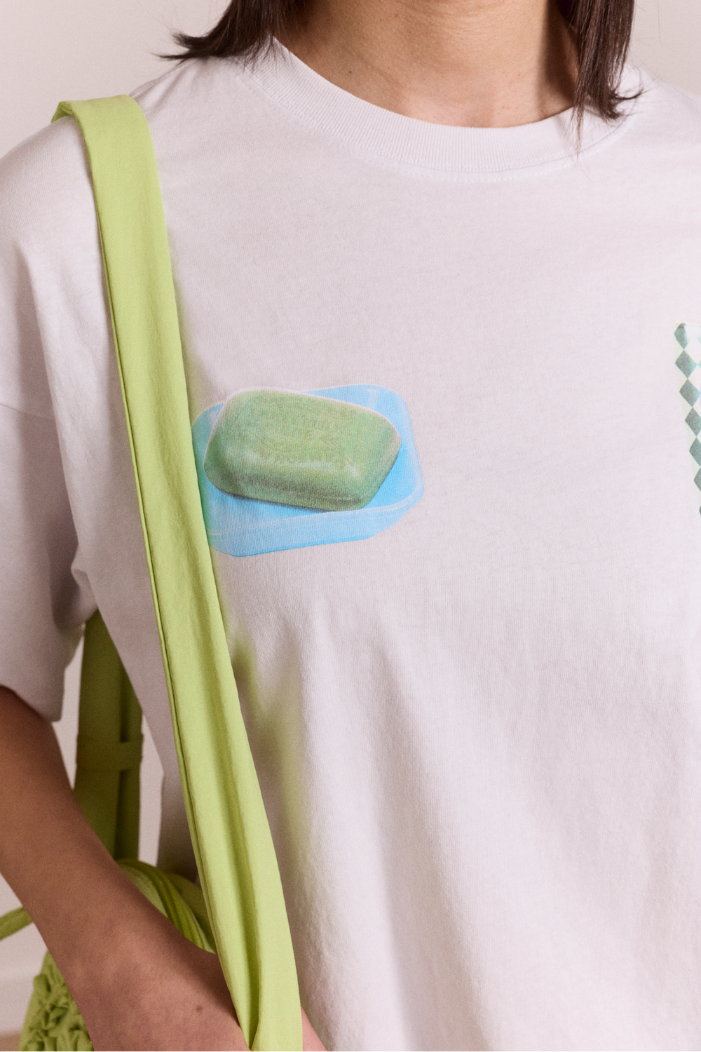 savon graphic tee - white