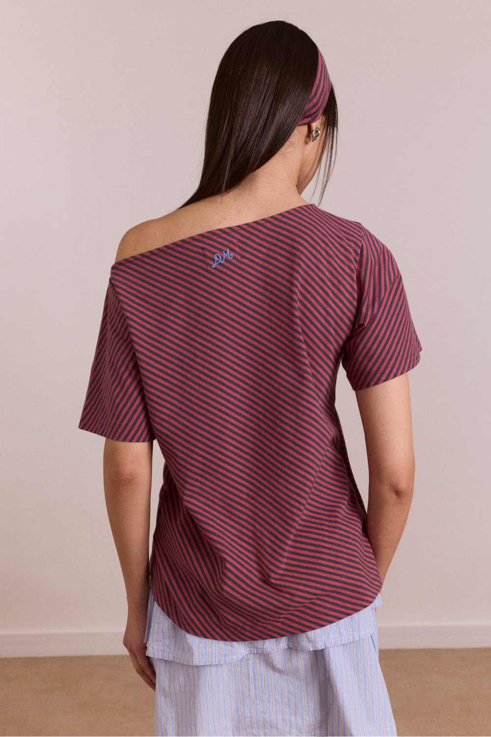 reece tee - red stripe