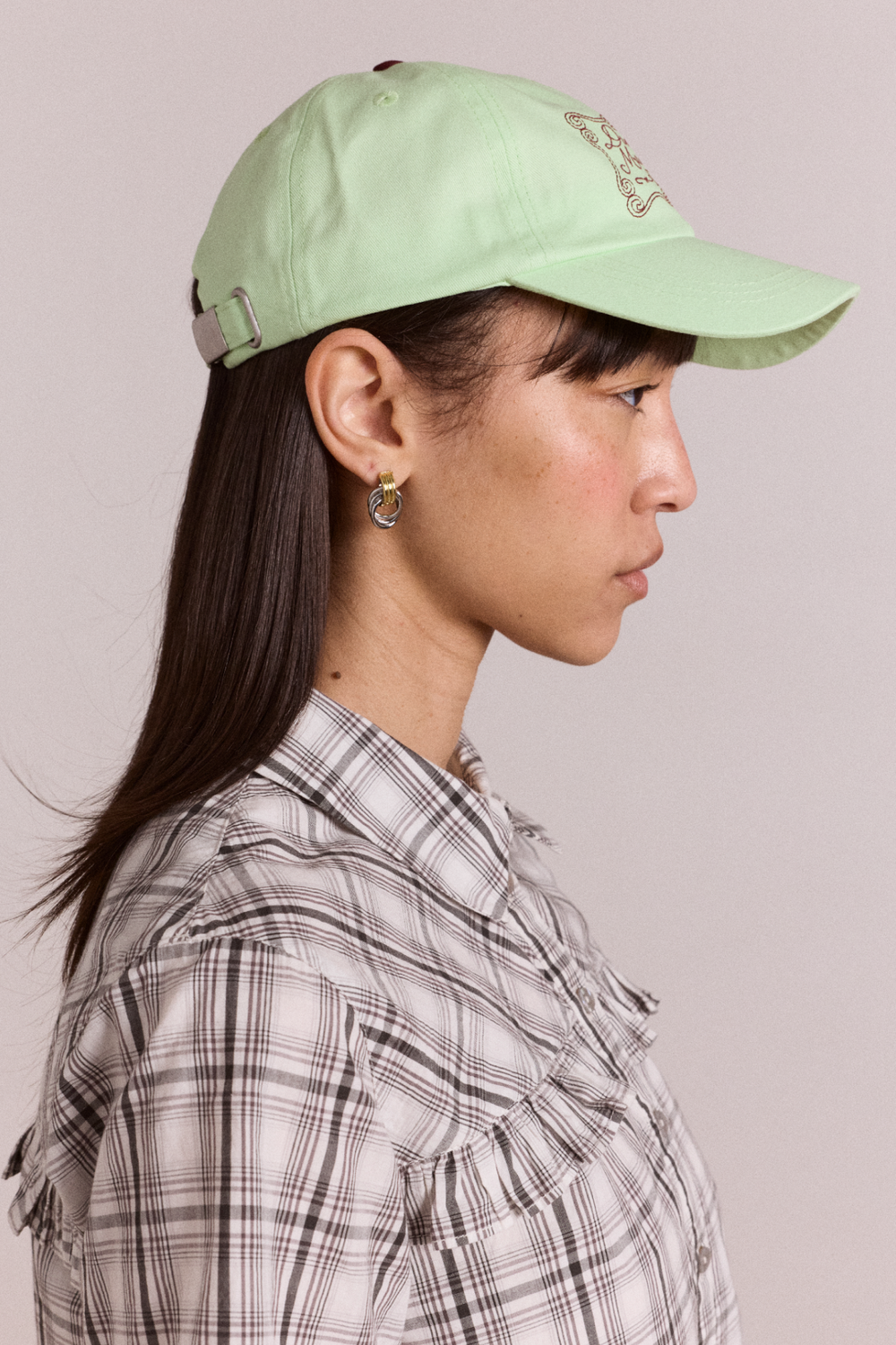 damson madder cap - mint