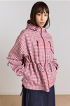matilda raincoat - cherry gingham