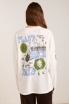 plant patch pals - ecru long sleeve