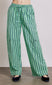 sydney coastal cargo pants - mint stripe