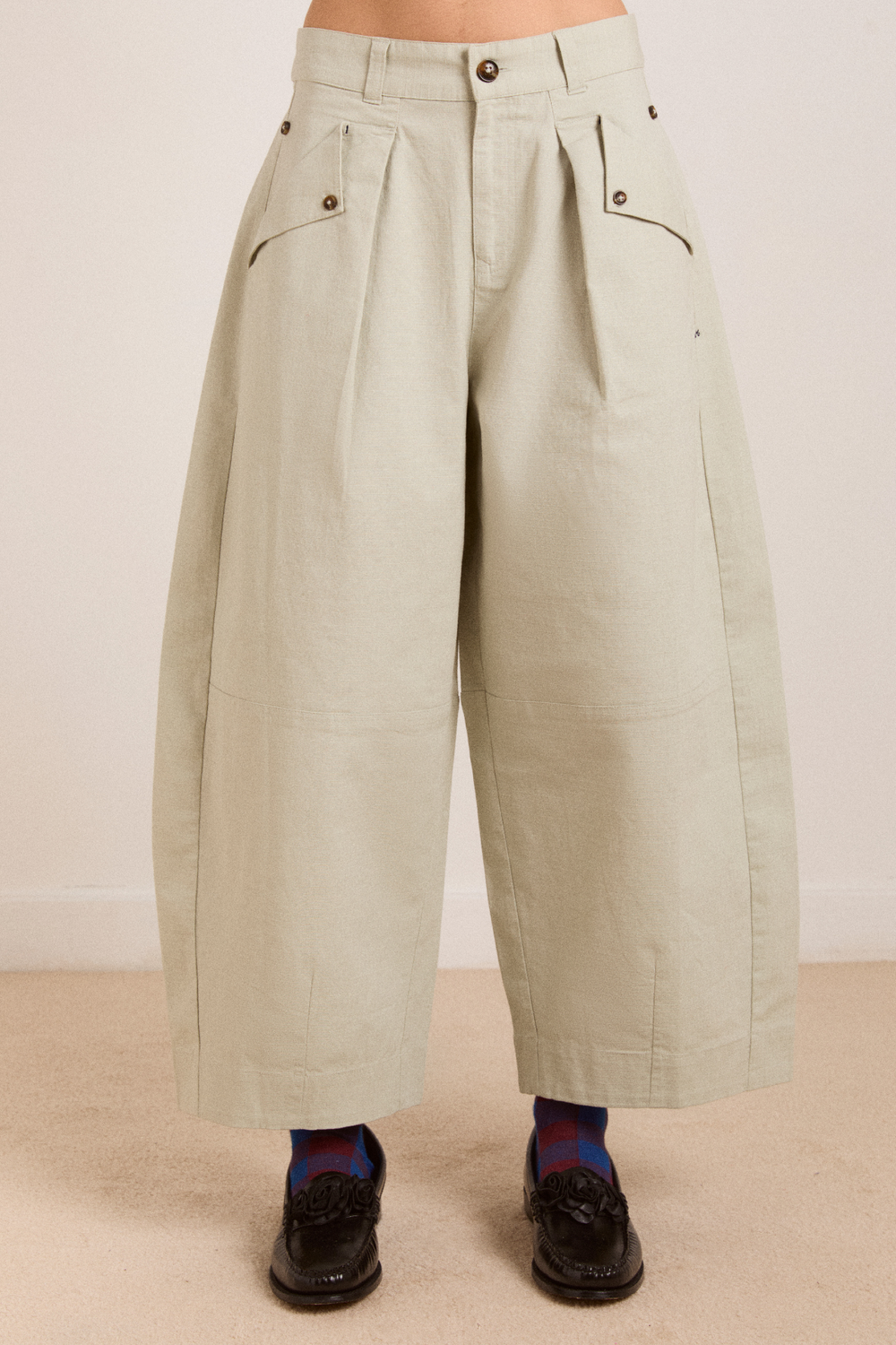 mara trouser - mineral grey