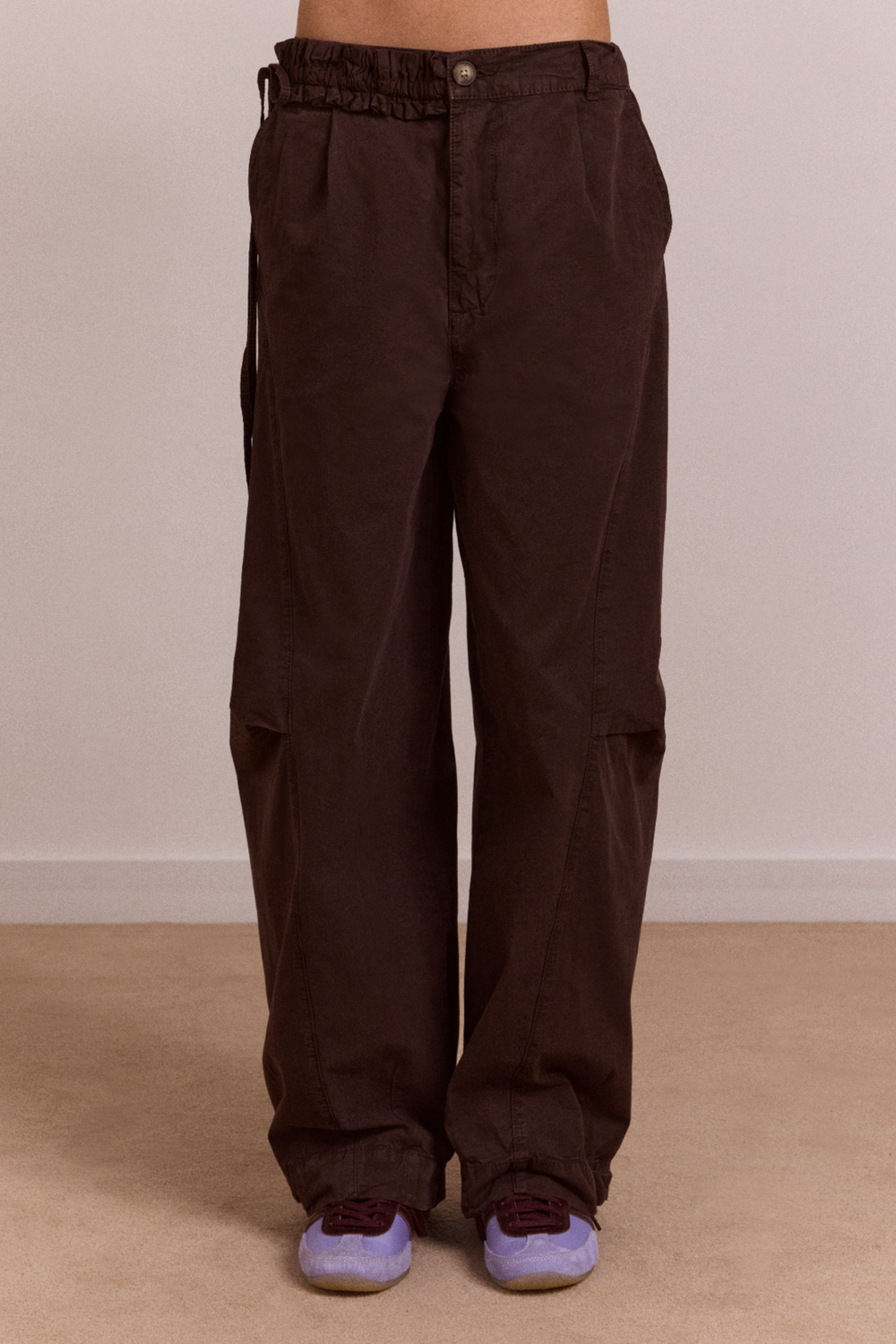 liv trouser - coffee bean