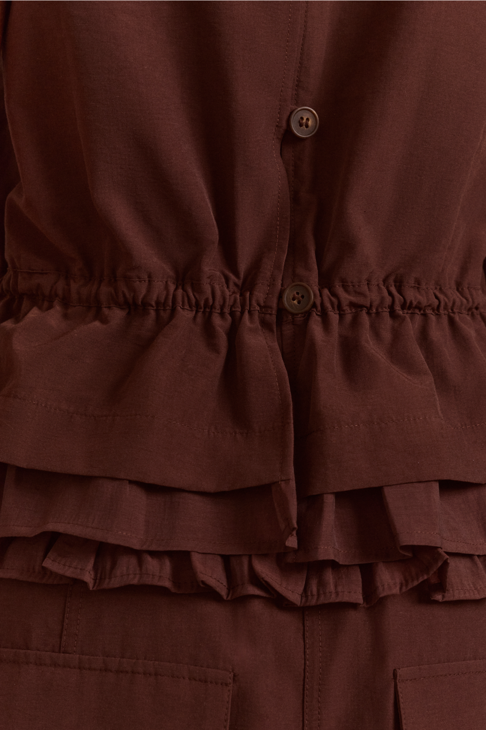 ailani  blouse - choc