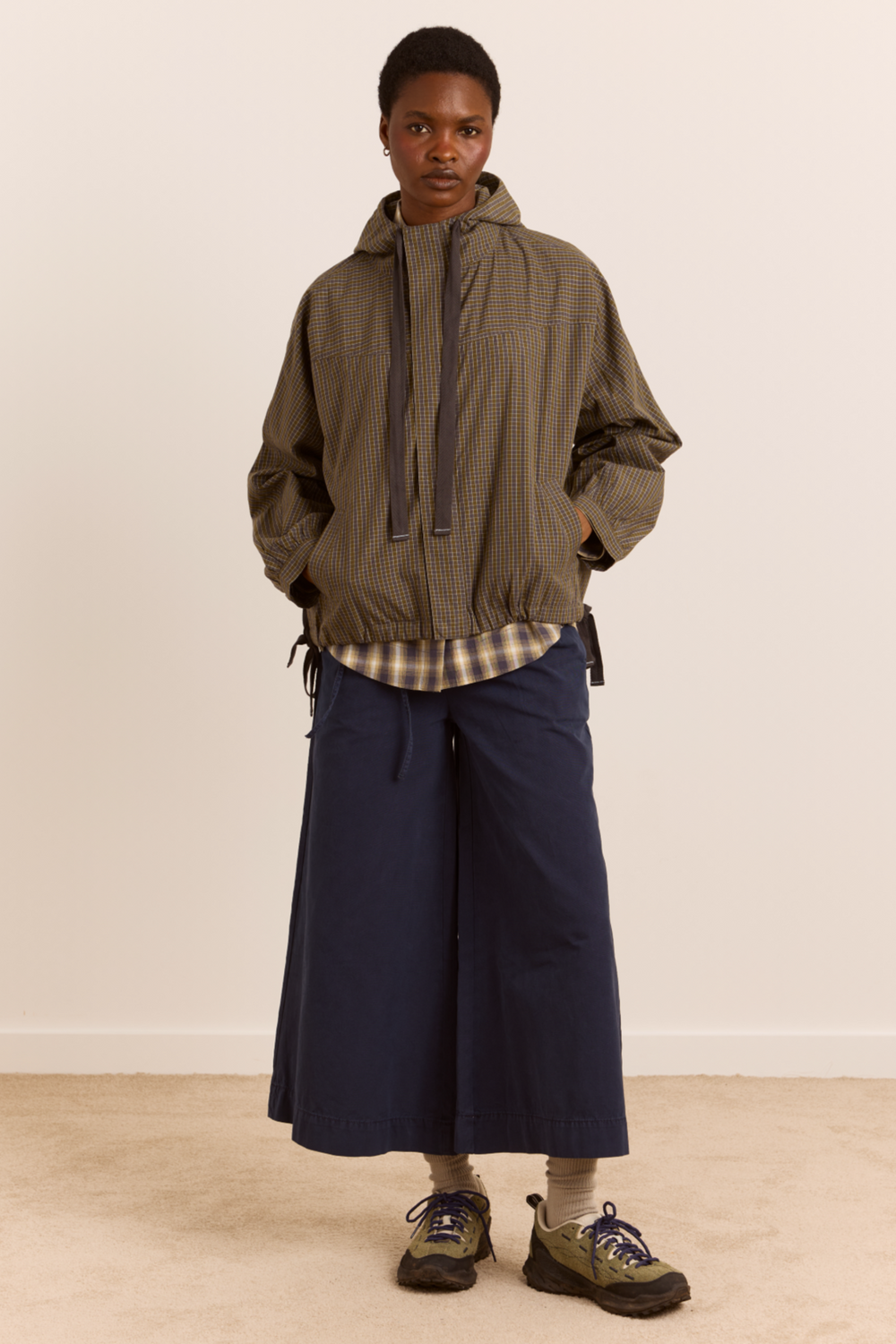 Blake Hooded Jacket - Orion Check