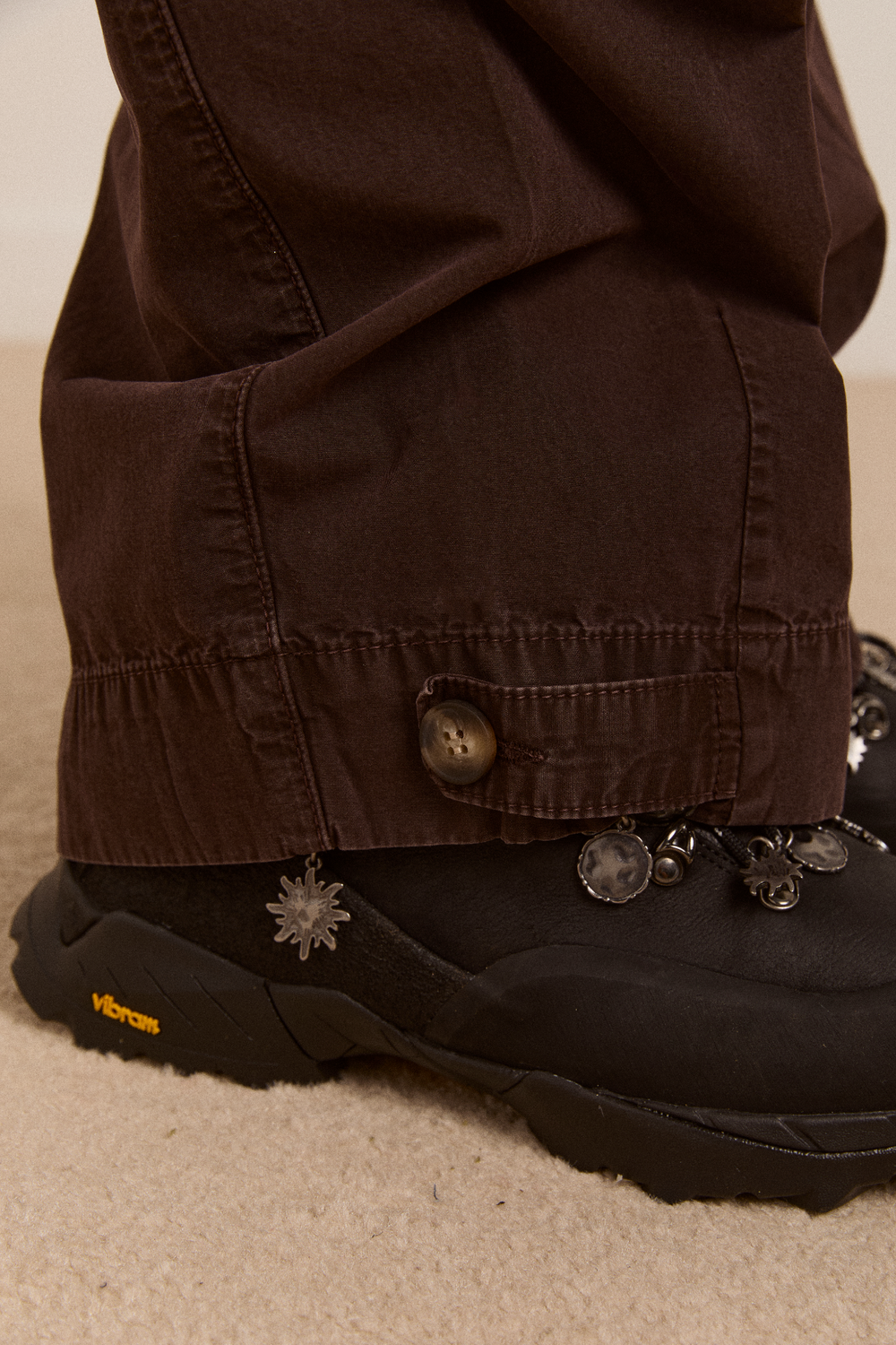 liv trouser - coffee bean