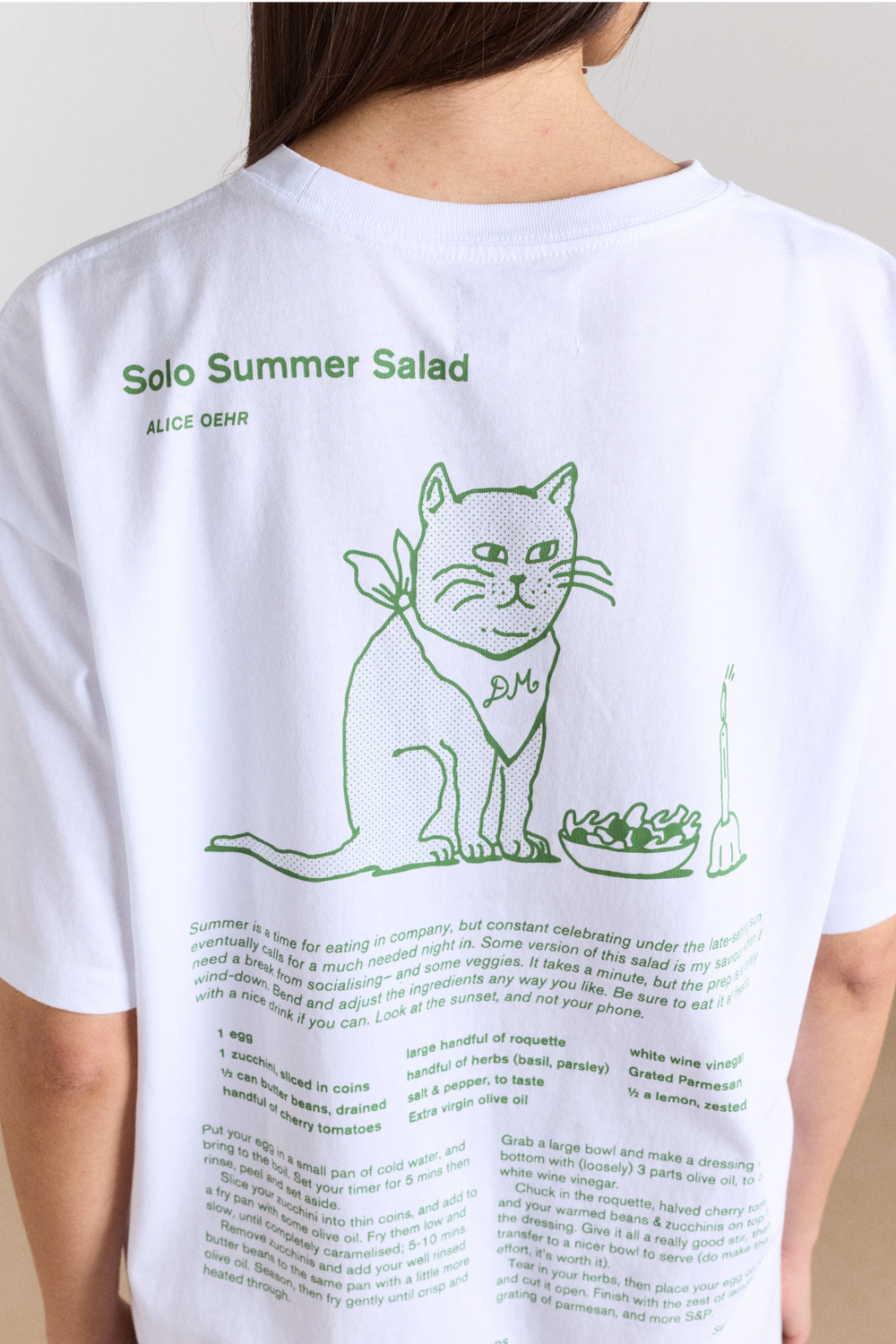 Solo Salad Graphic Tee - White – Damson Madder Solo Salad Graphic Tee - White – Damson Madder