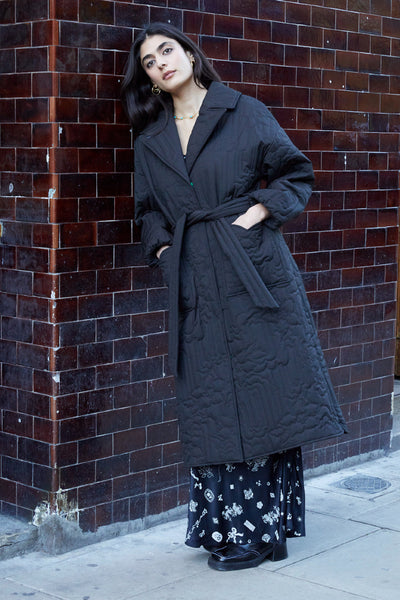 gilda coat - black