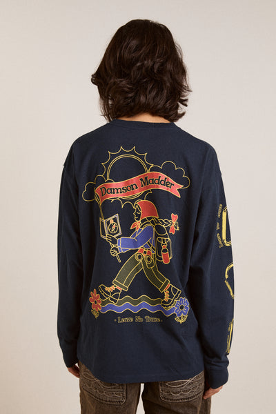 The Rambler LS Tee - Navy