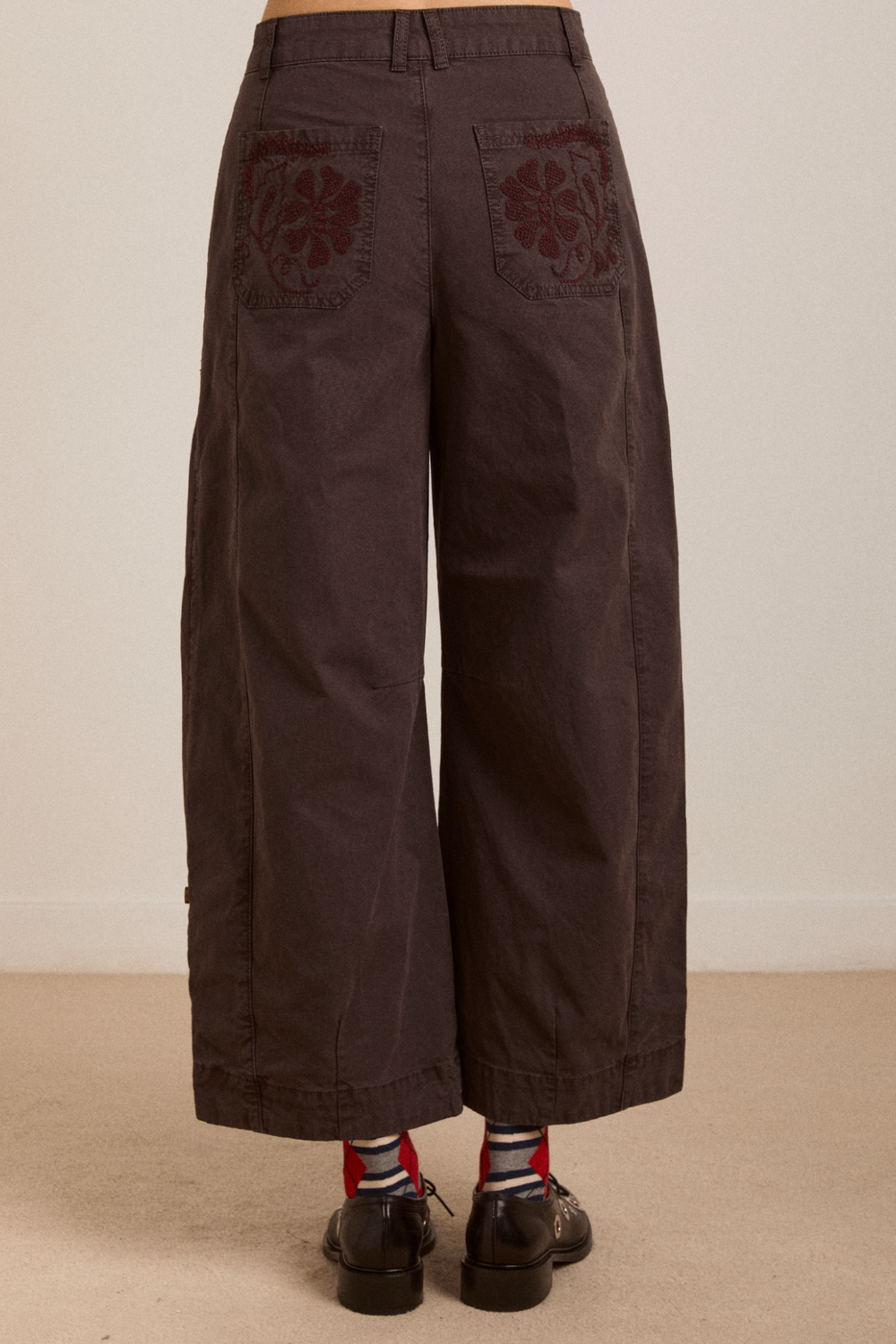 Mika Twill Trouser - Charcoal