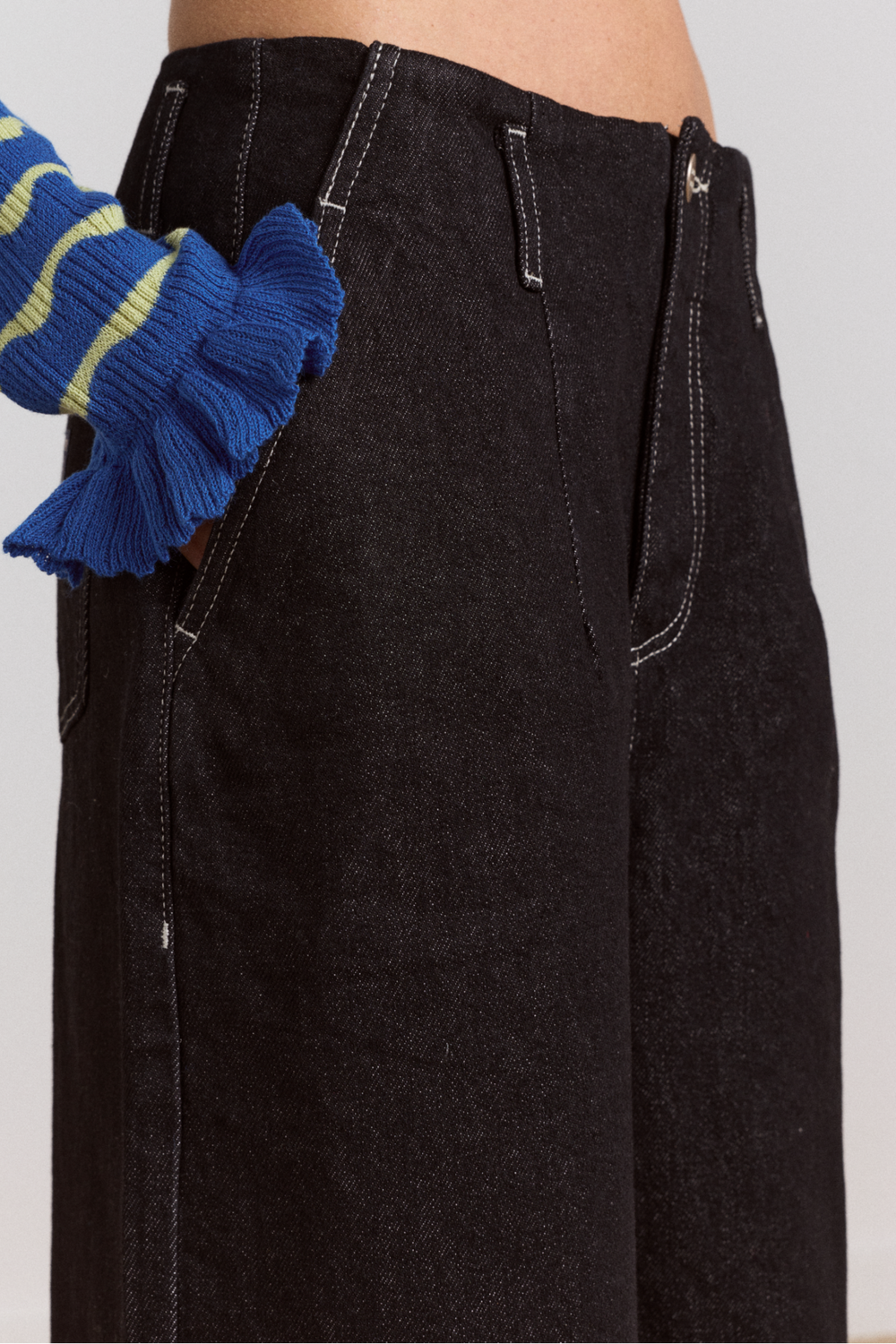 loose fit pascal jeans - black wash