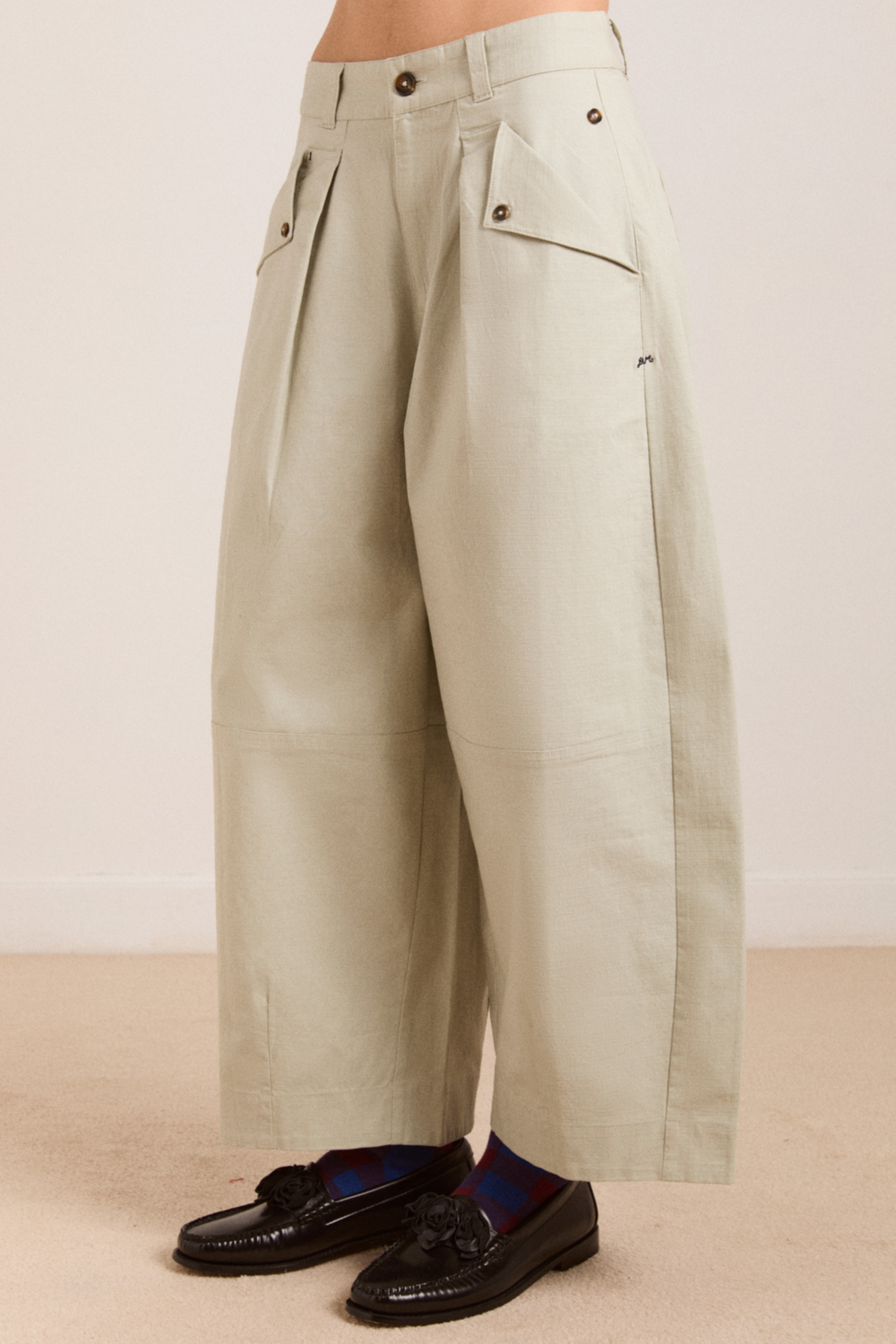 mara trouser - mineral grey