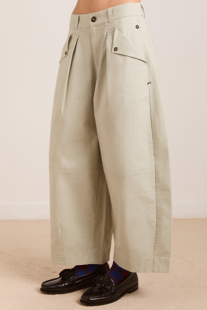 mara trouser - mineral grey