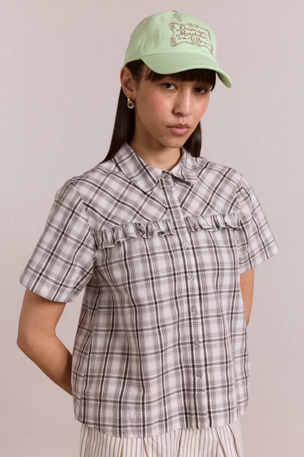 damson madder cap - mint