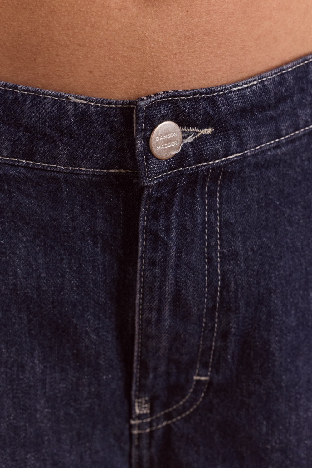 annie denim shorts - indigo