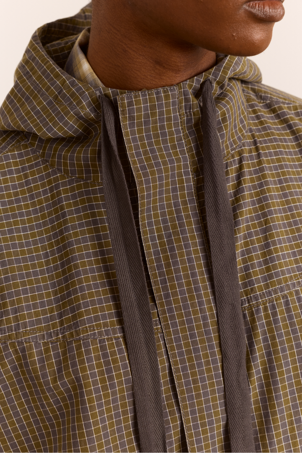 Blake Hooded Jacket - Orion Check