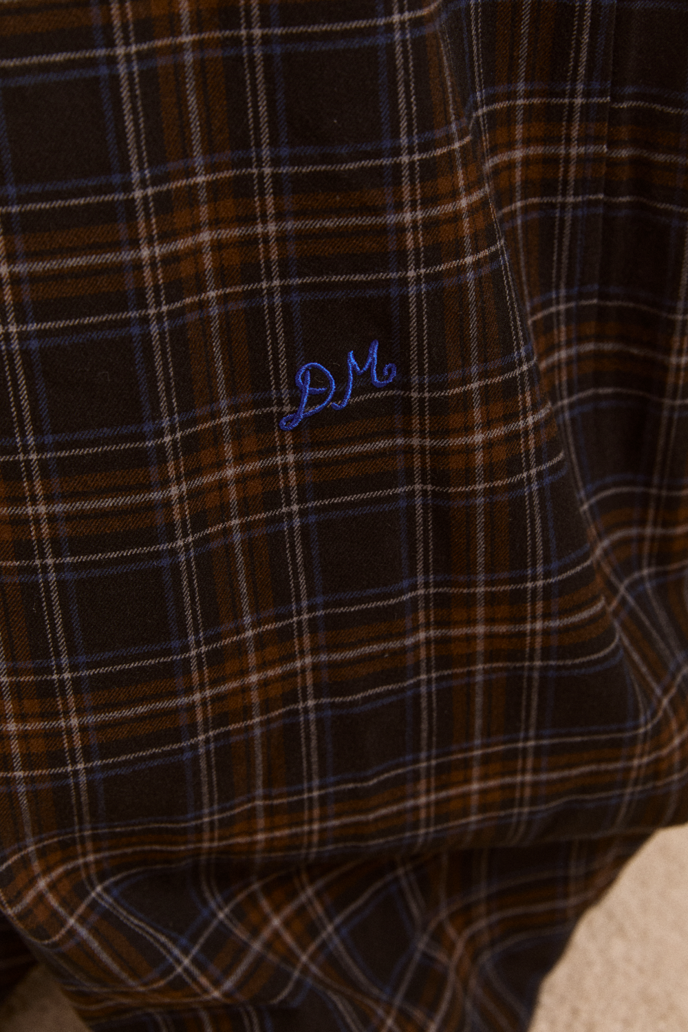 haisley check tailored trouser - multi