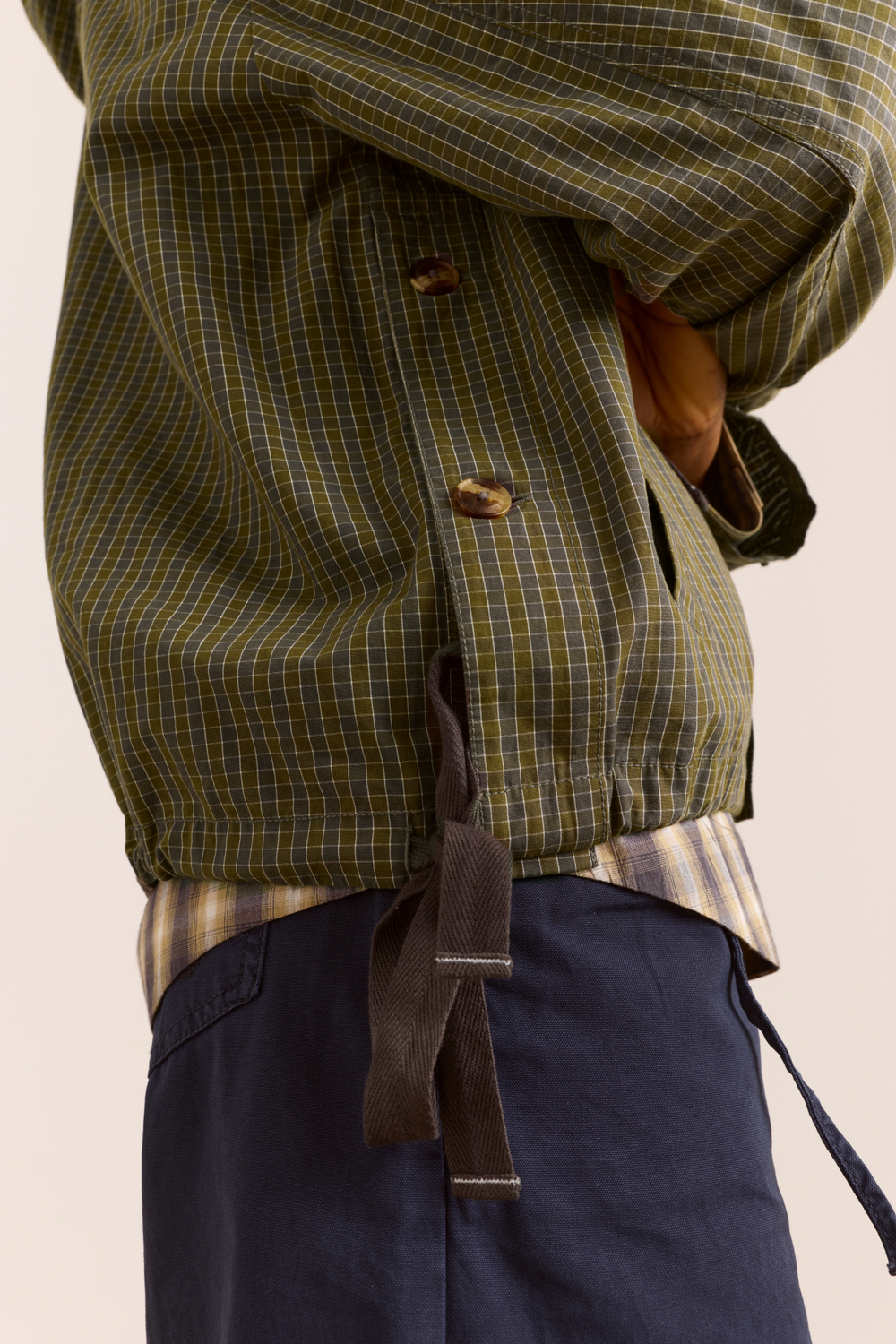 Blake Hooded Jacket - Orion Check