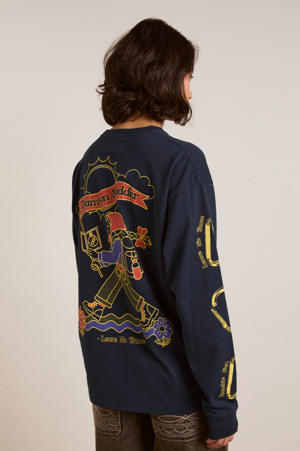 The Rambler LS Tee - Navy