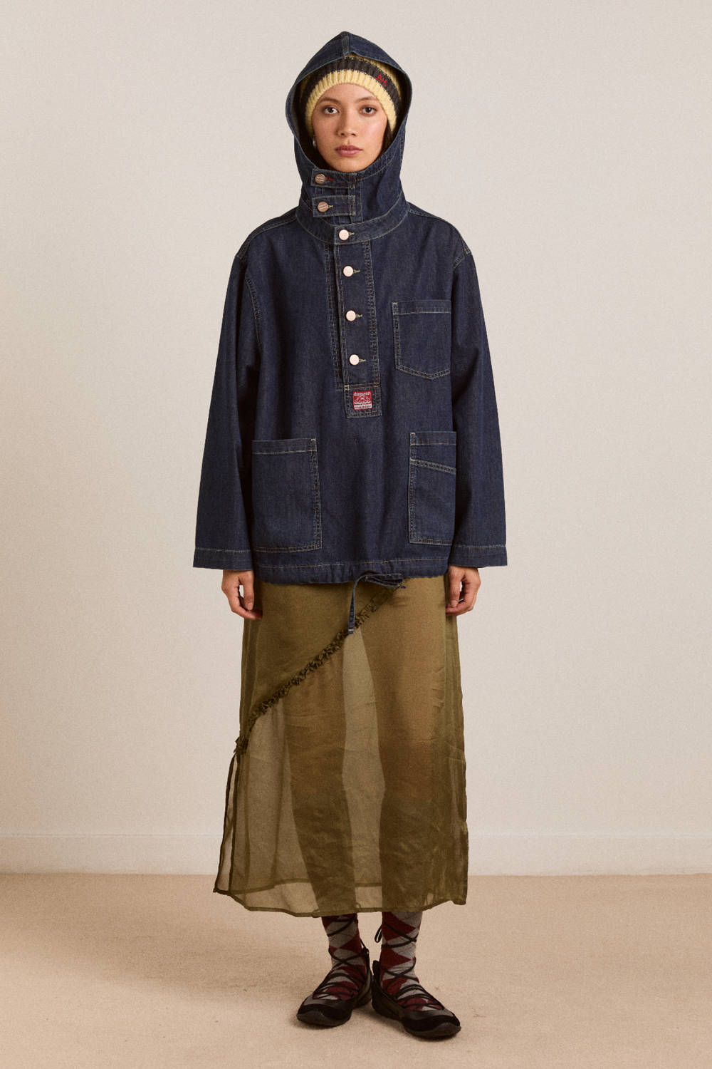 briar hoodie neptune wash