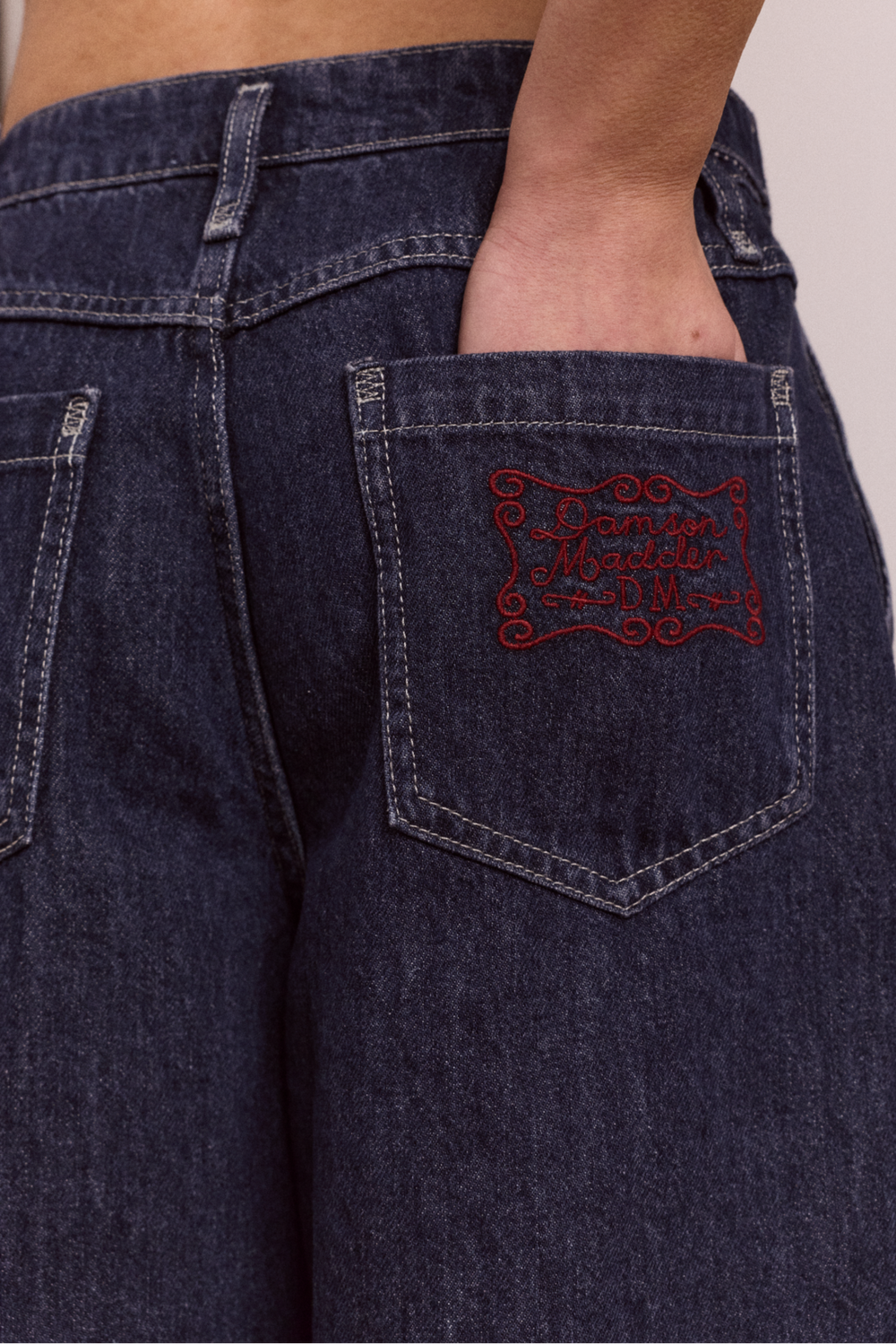 annie denim shorts - indigo