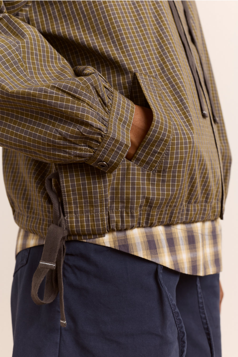 Blake Hooded Jacket - Orion Check