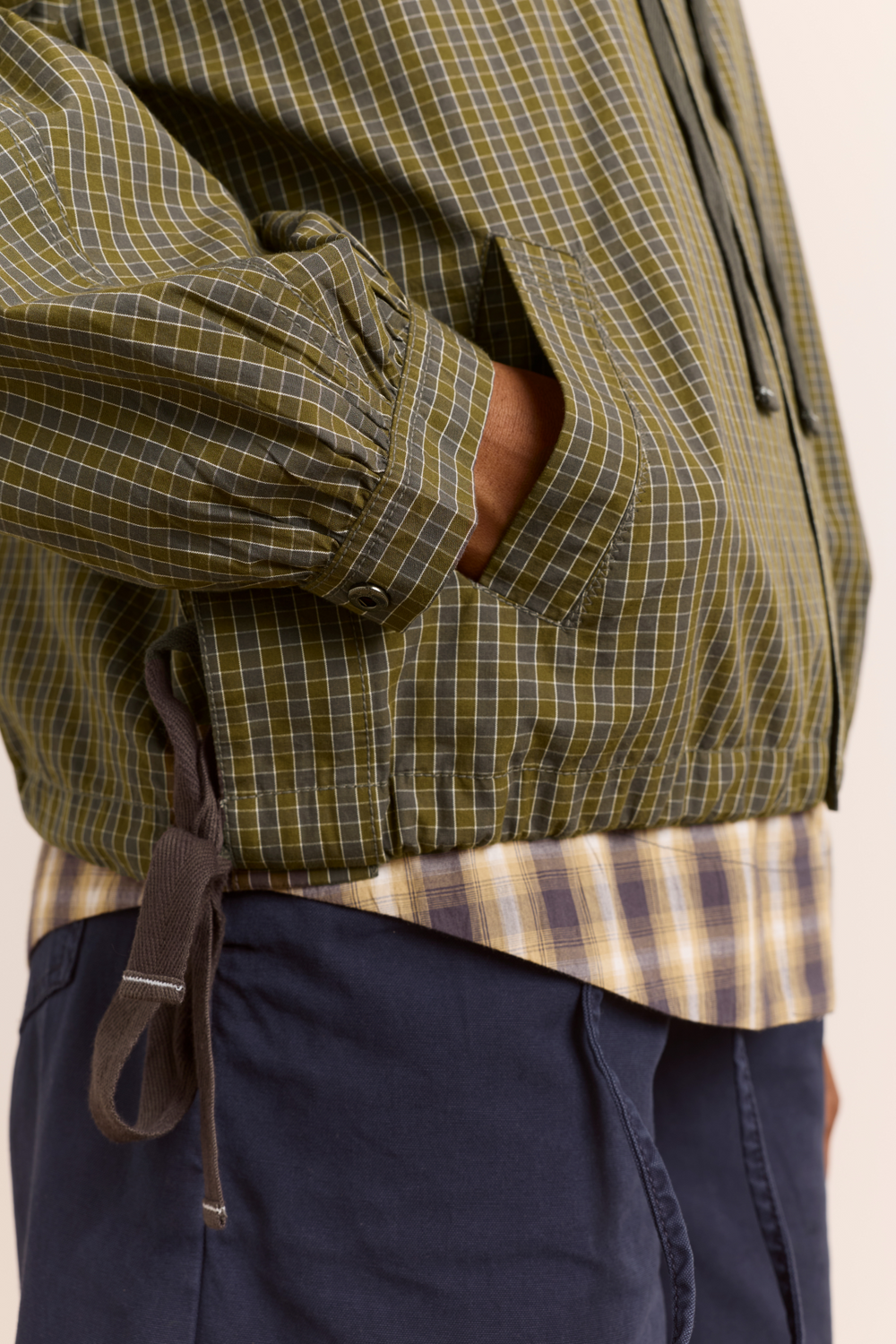Blake Hooded Jacket - Orion Check