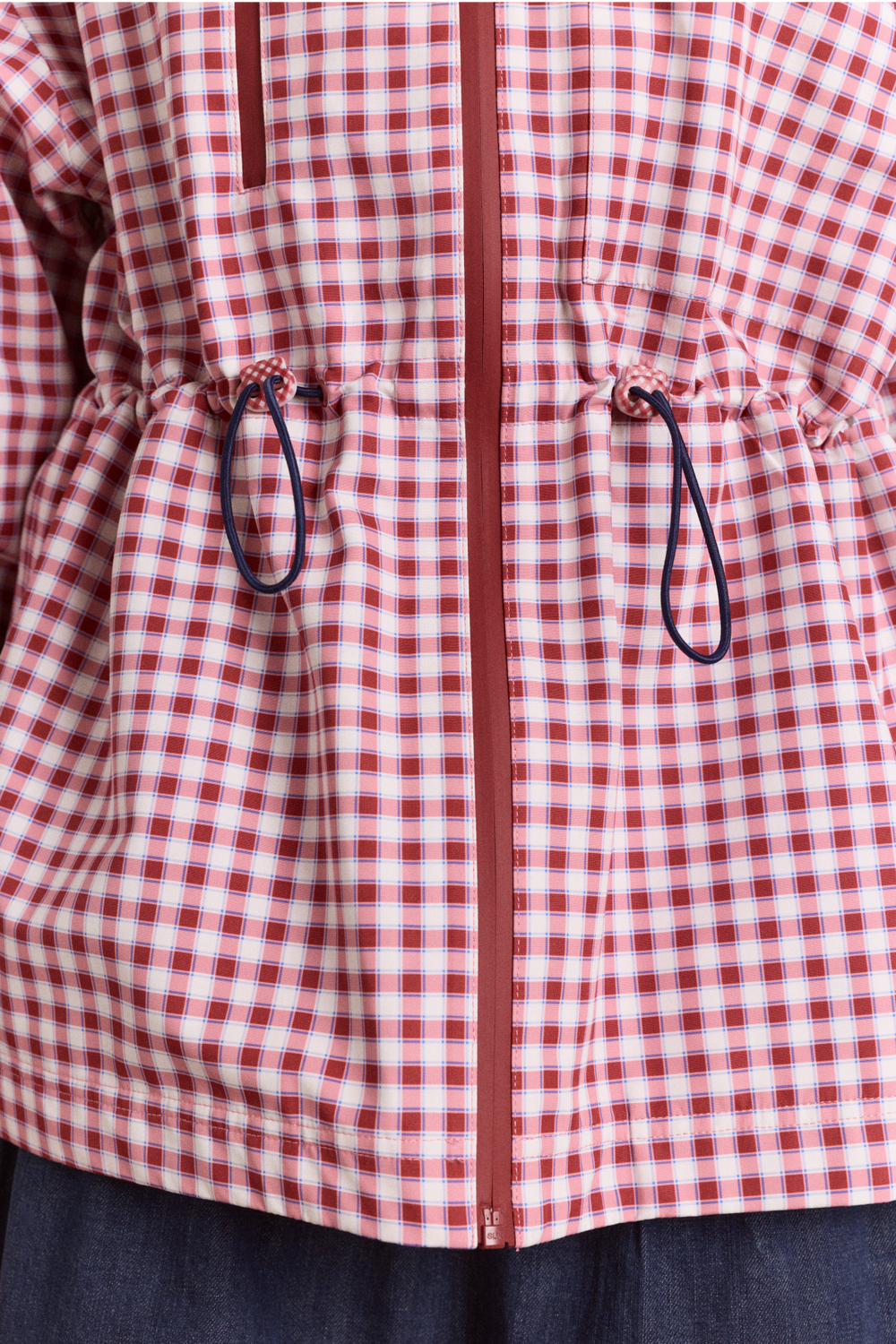 matilda raincoat - cherry gingham