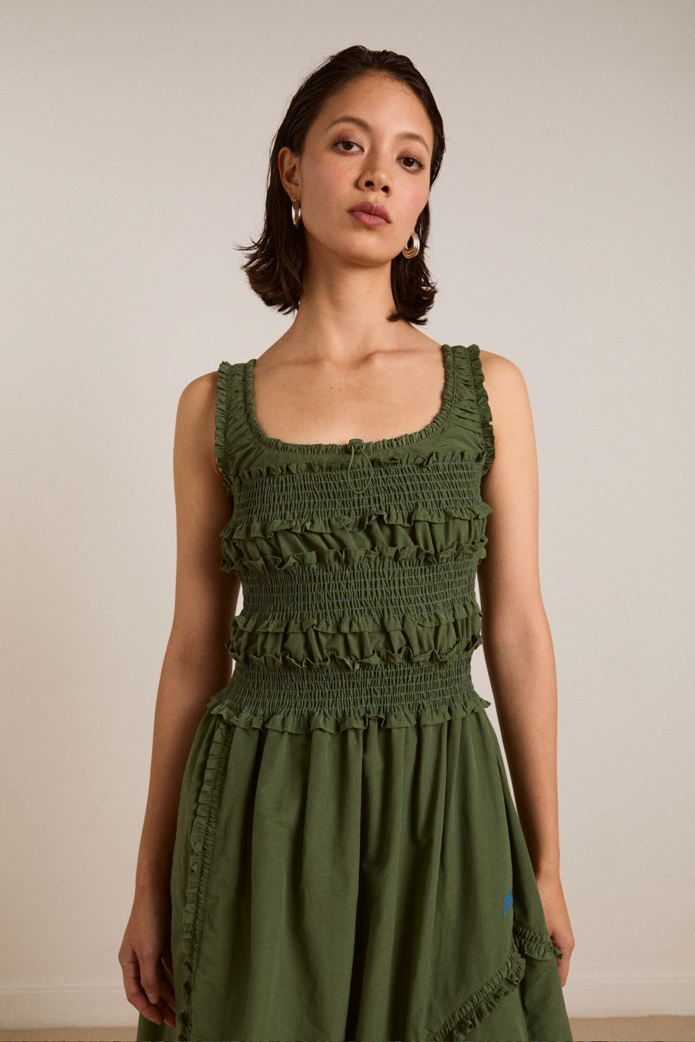 Damson madder ワンピース Damson Madder Greta Ditsy Dress | Free People