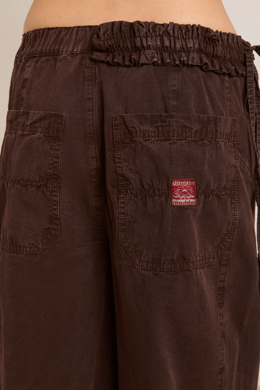 liv trouser - coffee bean