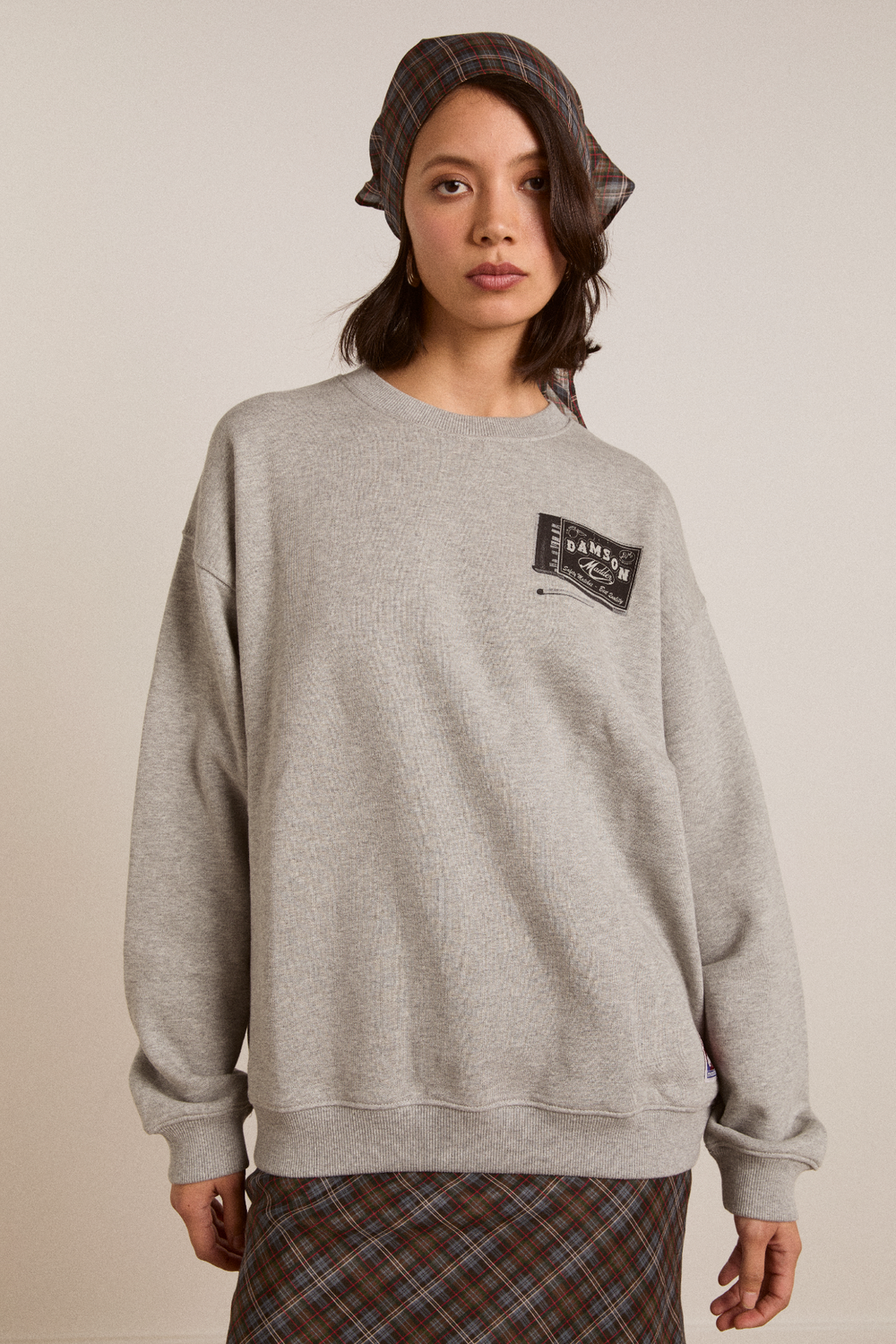 dm general store sweatshirt- grey marl
