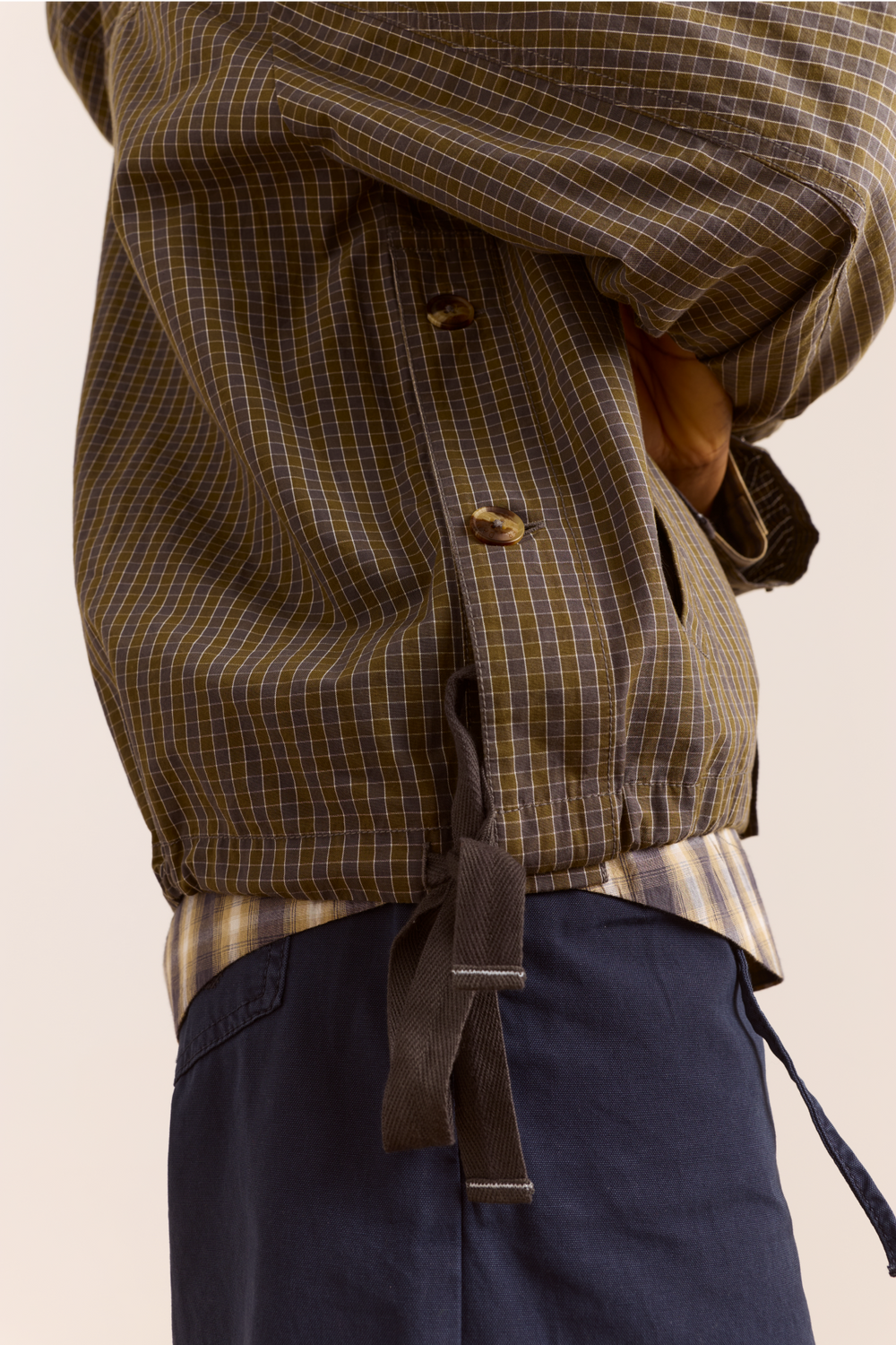 Blake Hooded Jacket - Orion Check