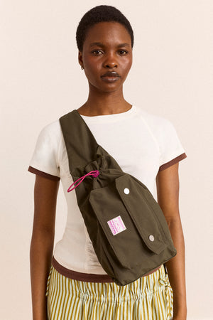 Matilda Cross body Bag - Dark green