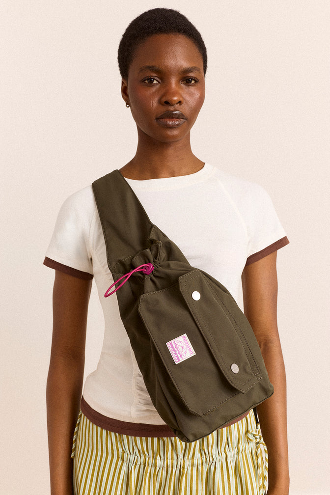 Matilda Cross body Bag - Dark green