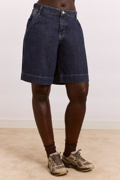 Annie Denim Shorts - Indigo – Damson Madder
