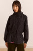 Athena Raincoat- Black Spot