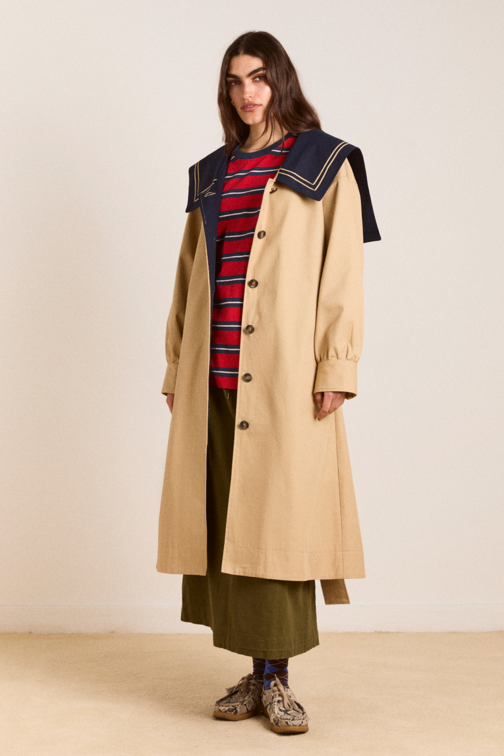 ella sailor trench coat ella sailor trench coat
