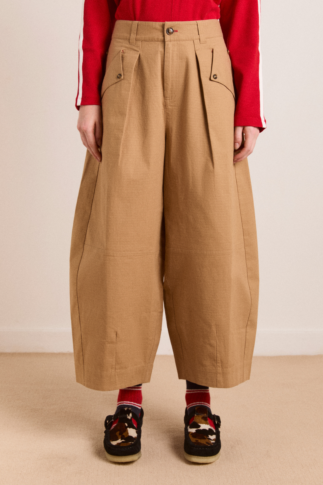 Mara Trouser - Sand – Damson Madder