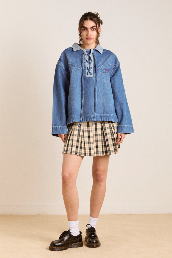 moffy mini kilt - butter check