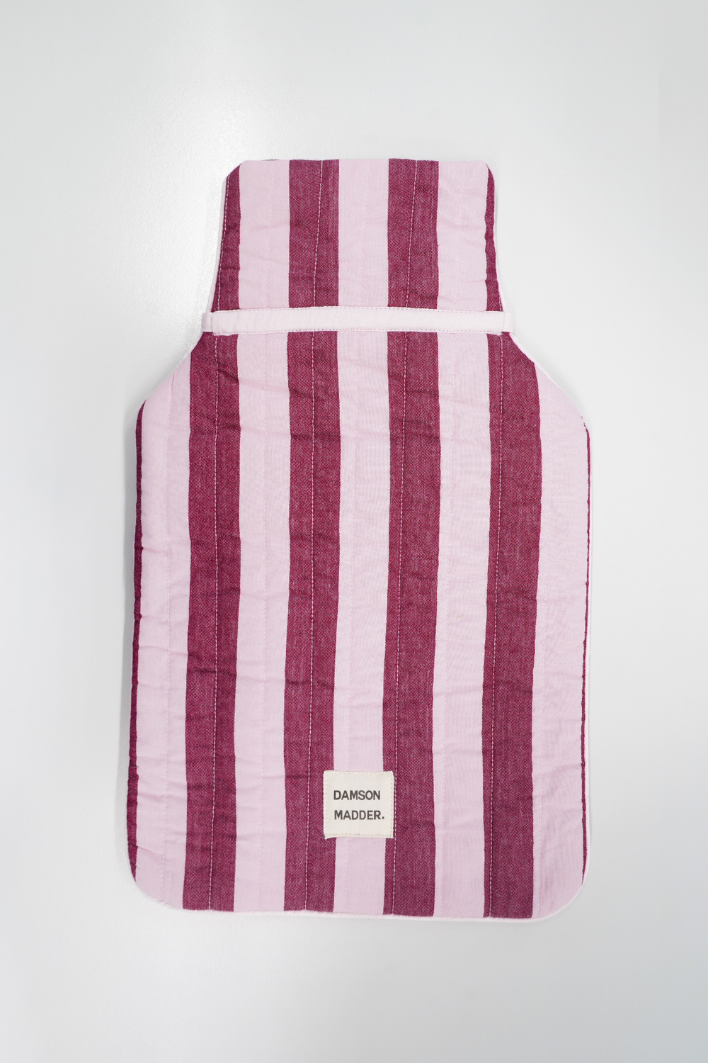 hot water bottle cover - pink stripe