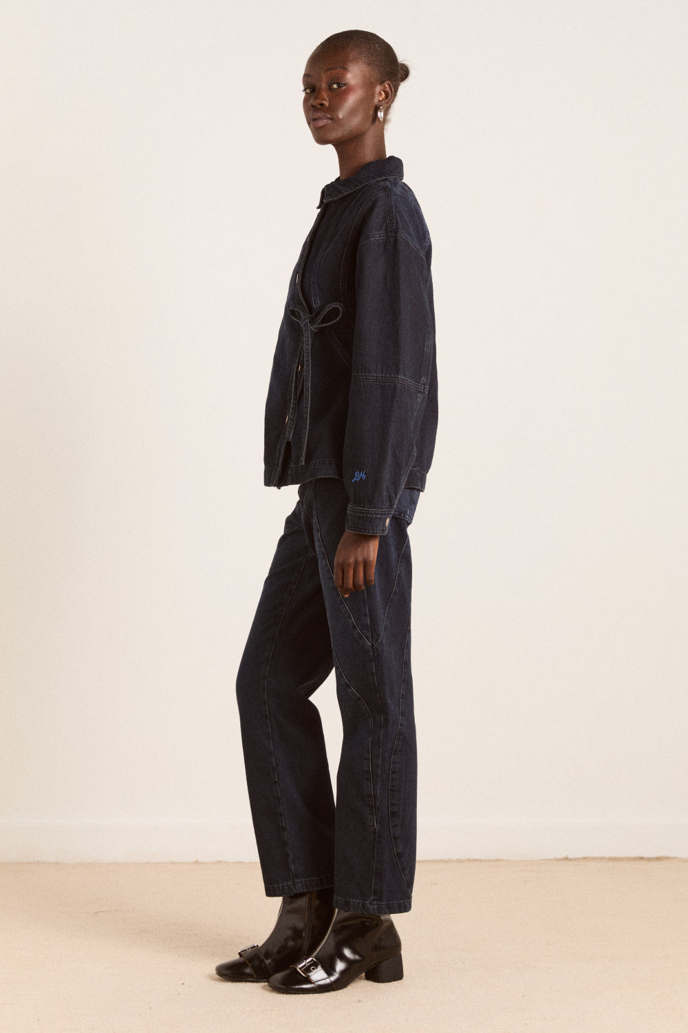 Juli Jeans - Wavy Seams – Damson Madder