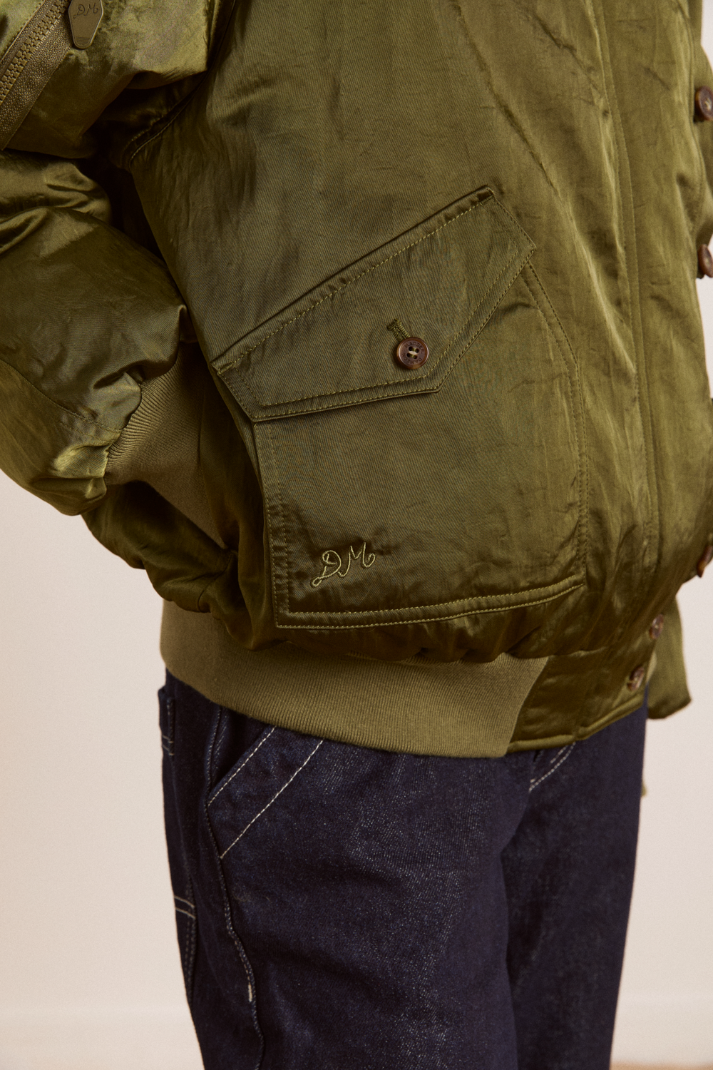 joanie bomber - olive